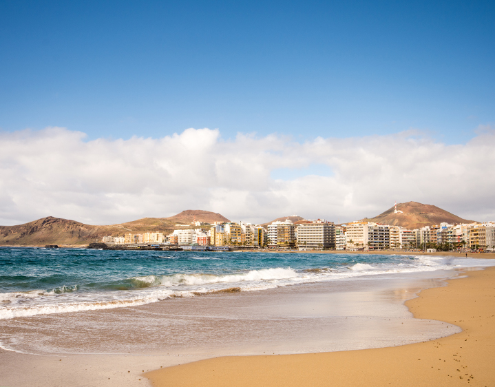 Sunsnacken tijdens een vakantie in Las Palmas